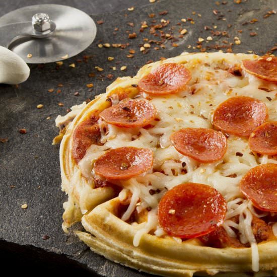 Pizza Waffles Recipe