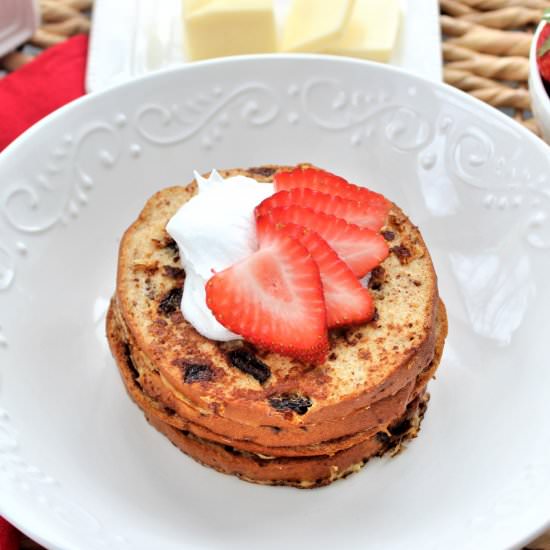 Gluten Free Bagel French Toast