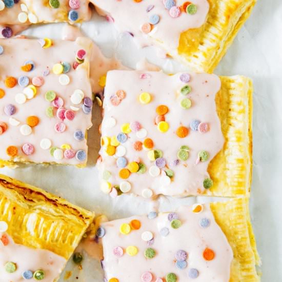 key lime curd pop tart
