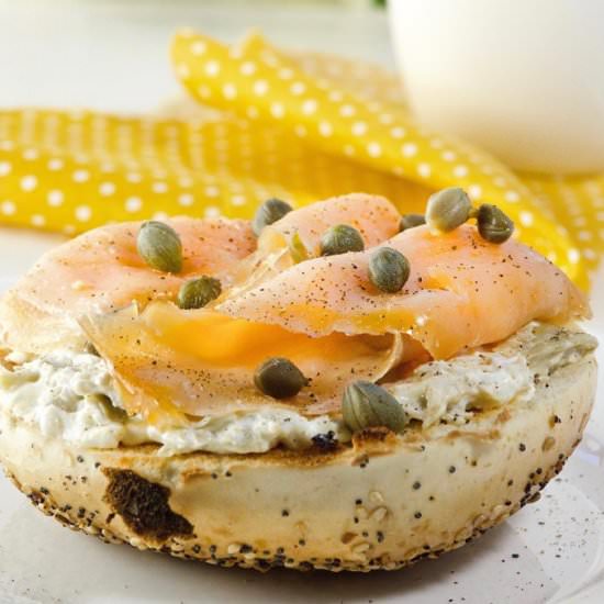 Smoked Salmon Bagel