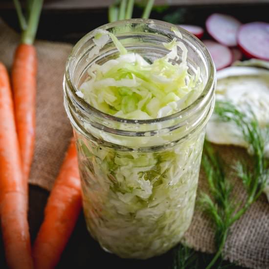 how to make sauerkraut
