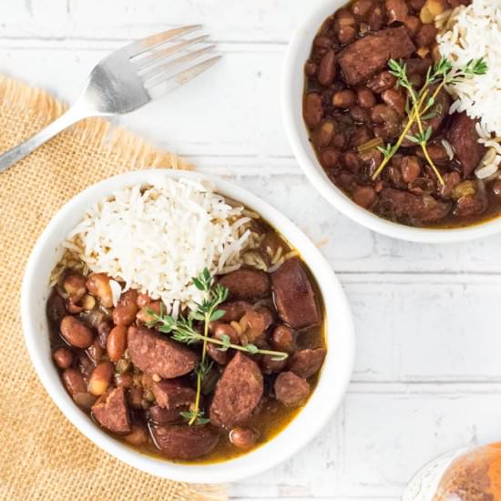 Instant Pot Red Beans & Rice
