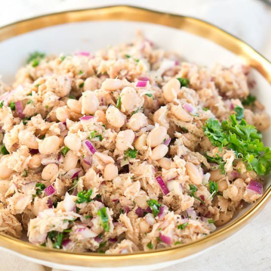 Tuna White Bean Salad