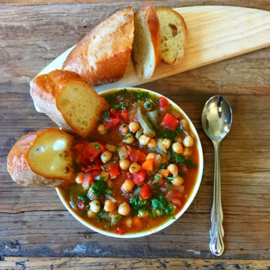 Chickpea & Tomato Stew
