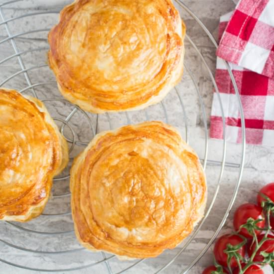 Tomato and Mozzarella Pastry