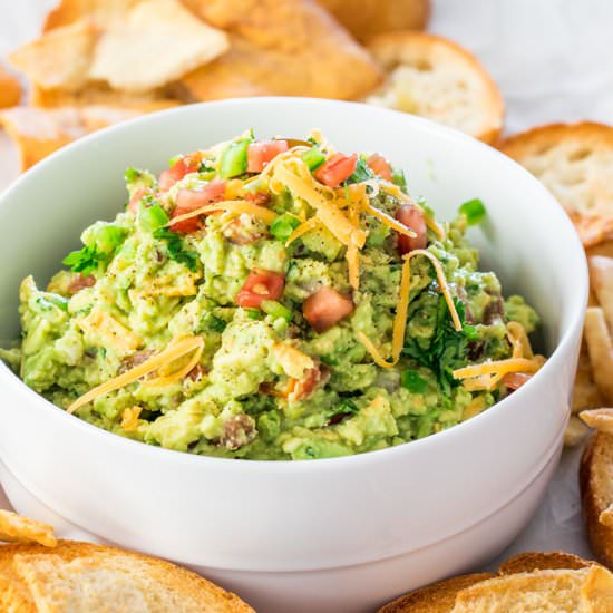 Cheesy Guacamole