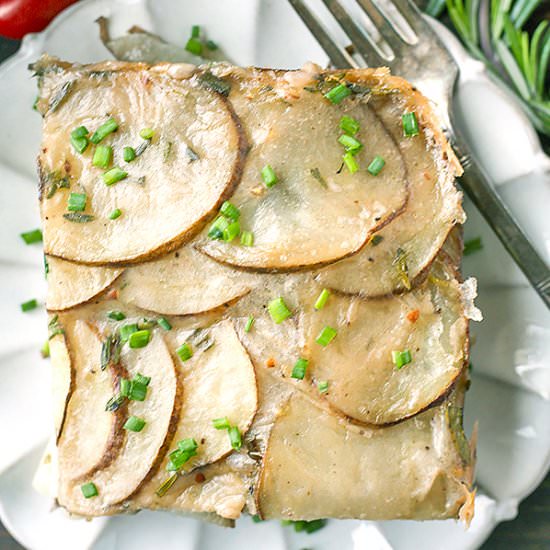 Paleo Whole30 Scalloped Potatoes