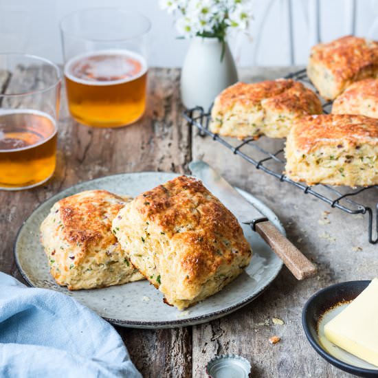 Cheese & Herb Scones