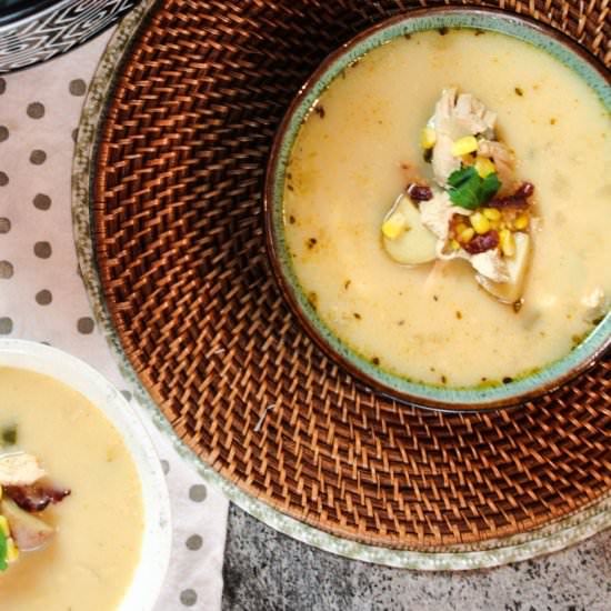 Spicy Chicken Corn Chowder