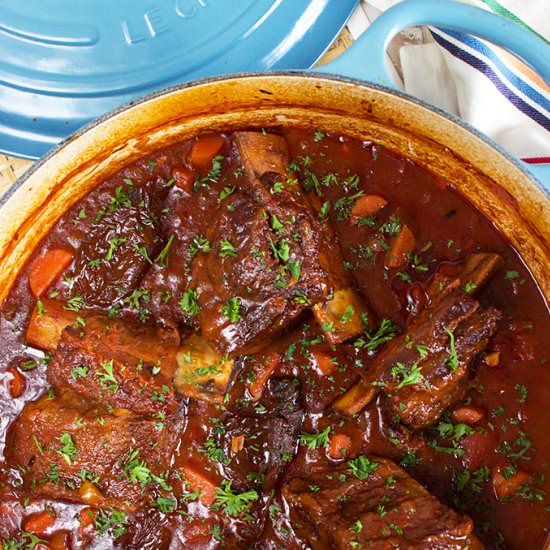 Honey Chipotle Braised Short Ribs