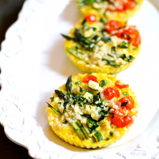 Spring Vegetable Fritattas