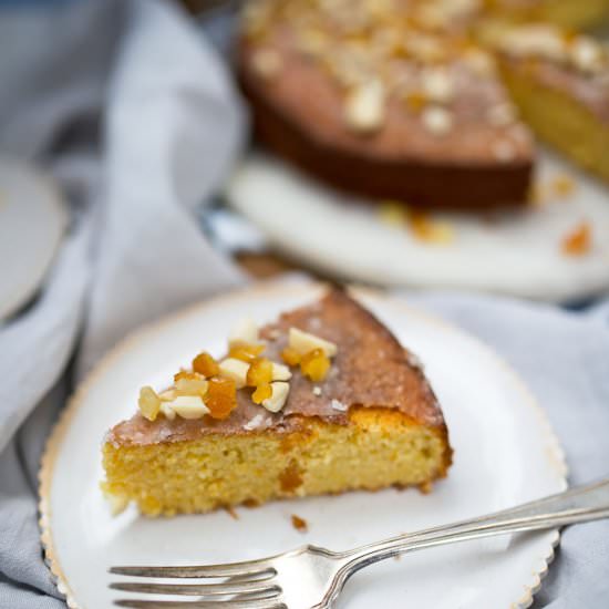 Orange, Olive Oil Almond Cake