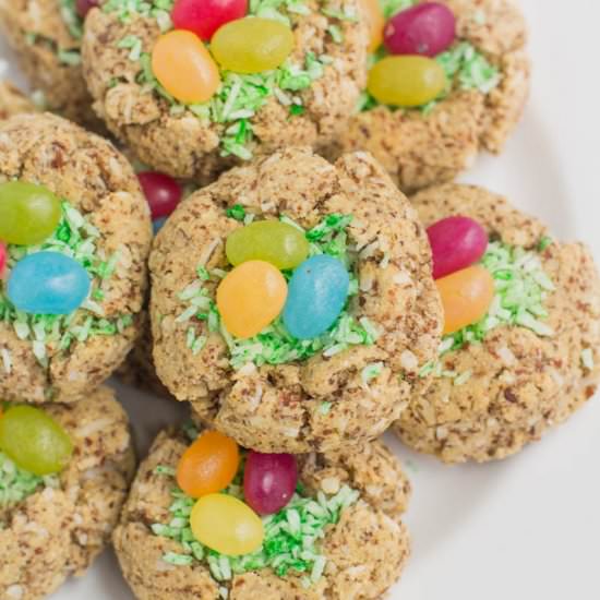 Paleo Easter Nest Cookies