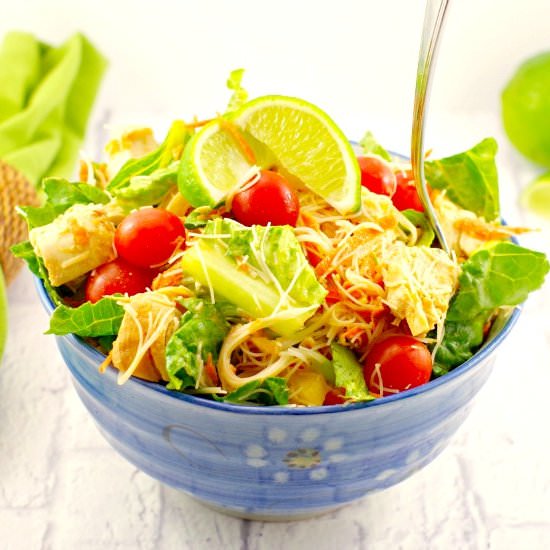 Thai Chicken Noodle Salad