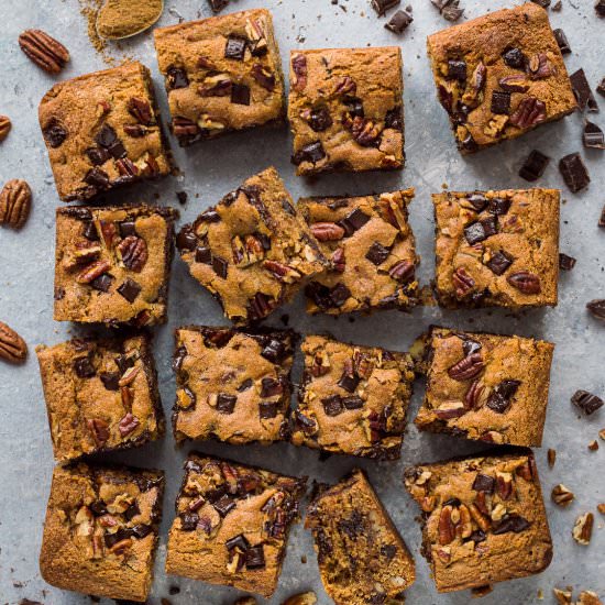 Vegan Peanut Butter Chocolate Bars