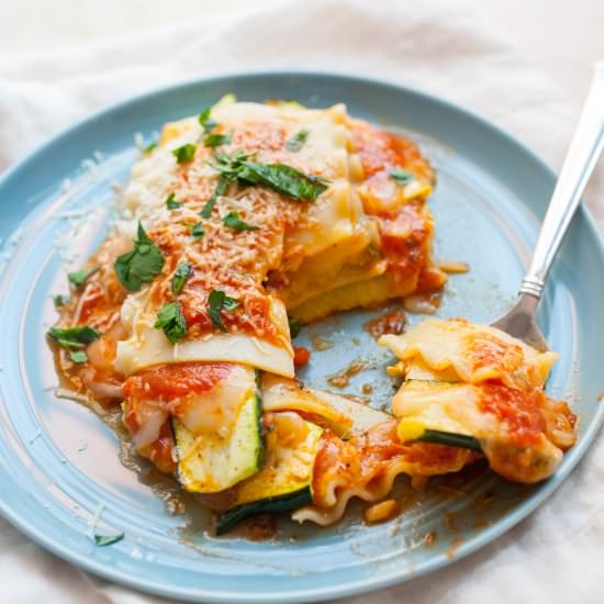 Freeform Veggie Lasagna Stack