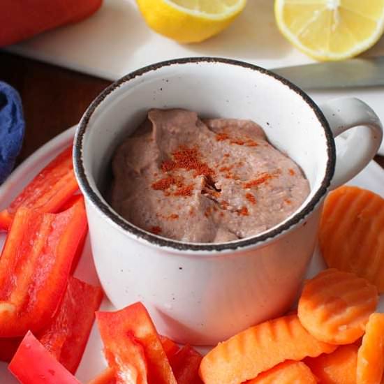 Small Batch Black Bean Hummus