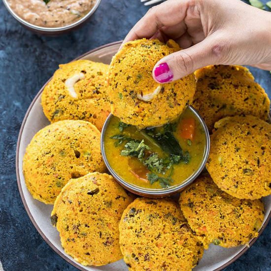 Masala Oats Idli