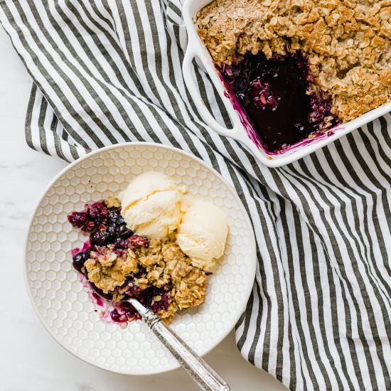 Blueberry Crisp