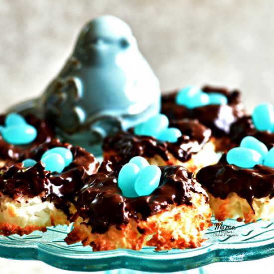 Coconut Macaroon Nests