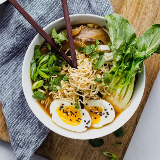 Savory Vegetarian Ramen