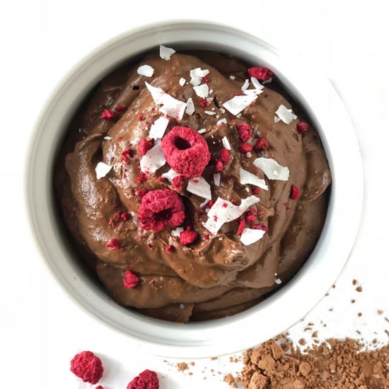 Quick Keto Chocolate Pudding