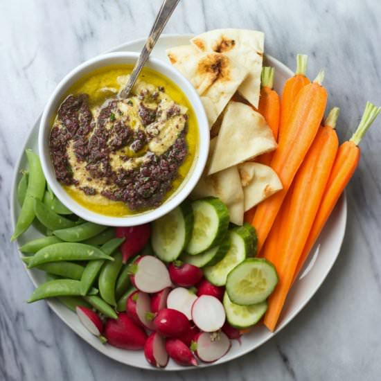 Greek Olive Hummus
