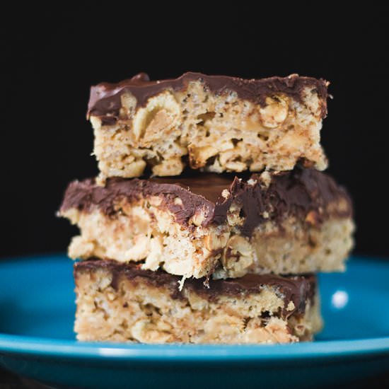 Peanut Butter Pretzel Bars