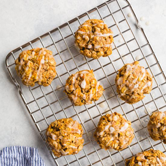 Carrot Oatmeal Cookies