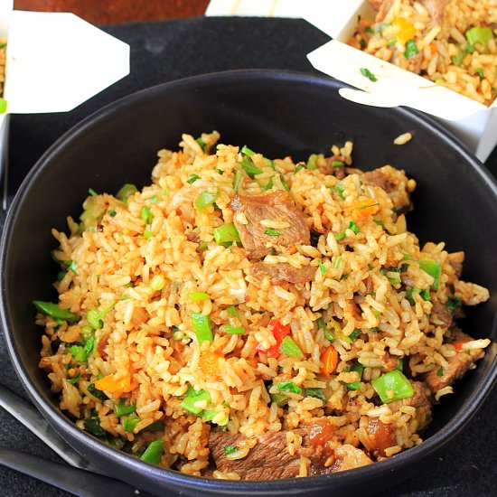 beef fried rice