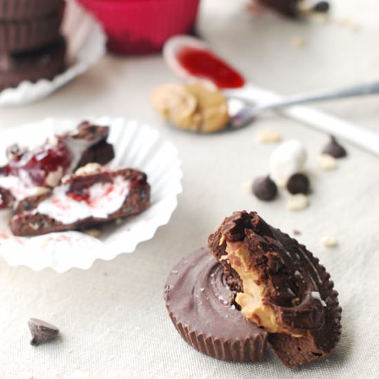 Homemade Chocolate Cups