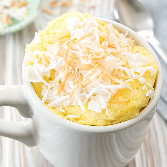 Coconut Mug Cake