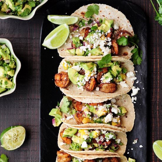 Blackened Shrimp Tacos