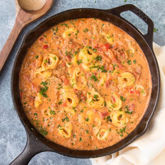 Creamy Tortellini Pasta