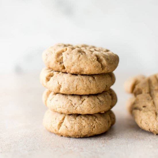 Easy Vegan Peanut Butter Cookies