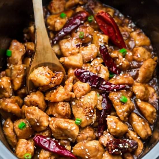 Slow Cooker General Tso’s Chicken