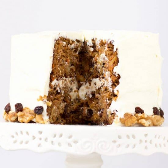 CLASSIC GRAIN FREE CARROT CAKE