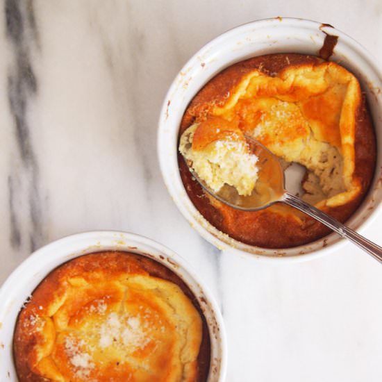 Cheddar Cheese Souffles