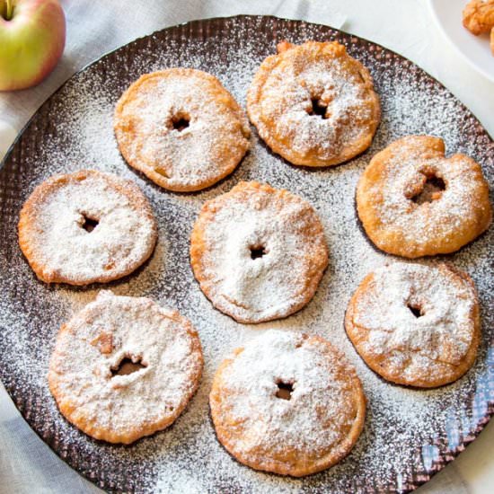 Apple Fritters Two Ways