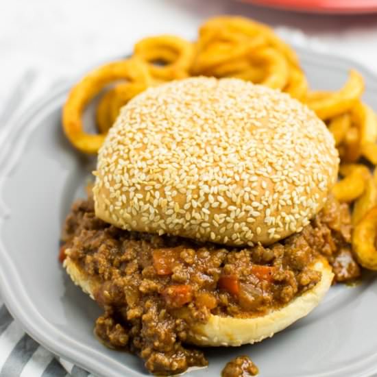 Weeknight Sloppy Joe’s