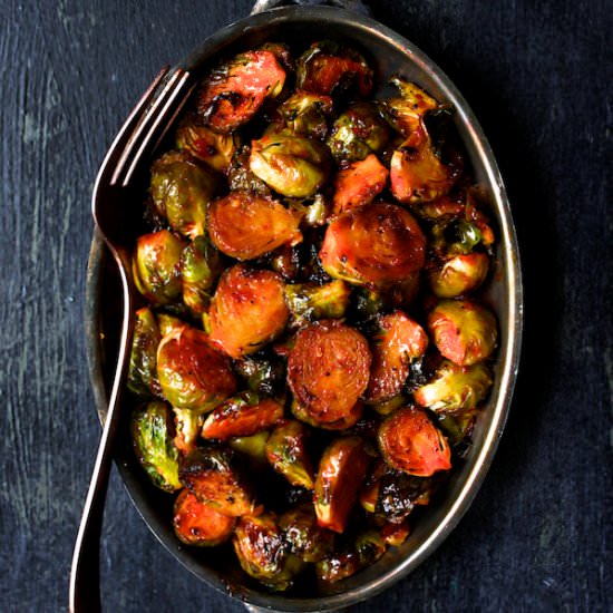 Sriracha Brussels Sprouts