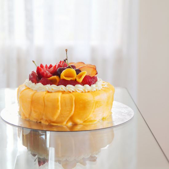 Mango Sponge Cake