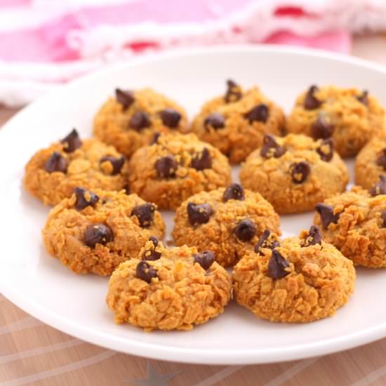Cornflakes Chocolate Chip Cookies
