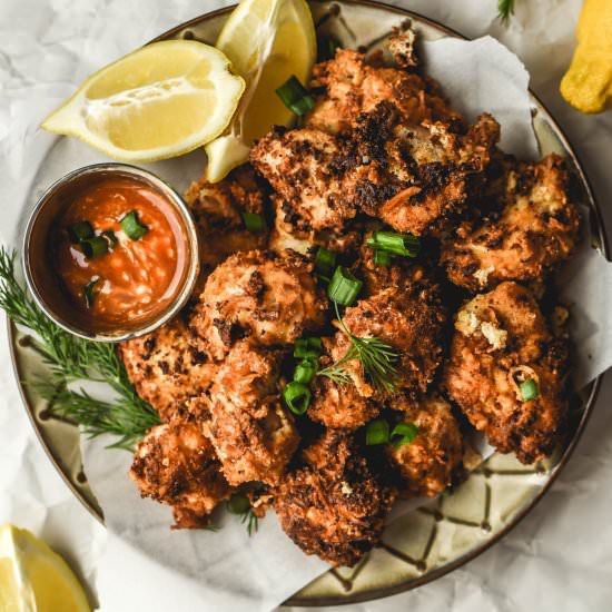 Coconut Almond Ranch Fried Chicken