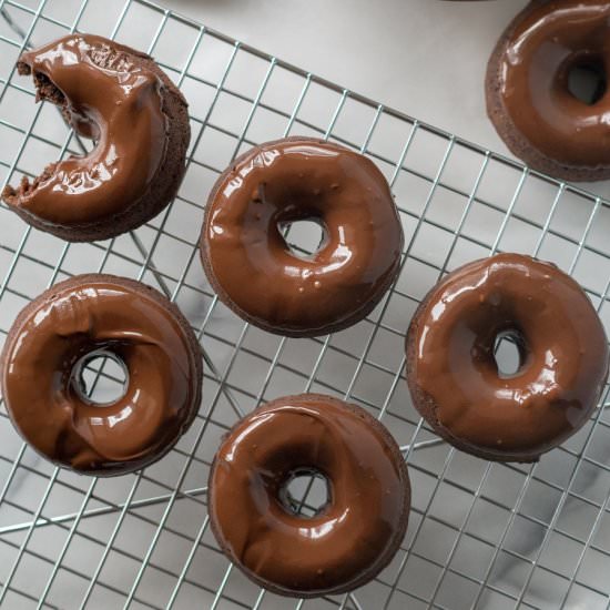 Chocolate Espresso Donuts