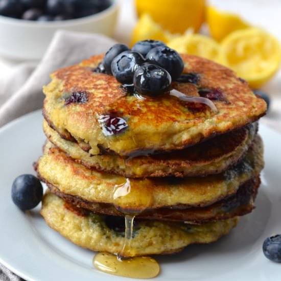 Lemon Blueberry Pancakes