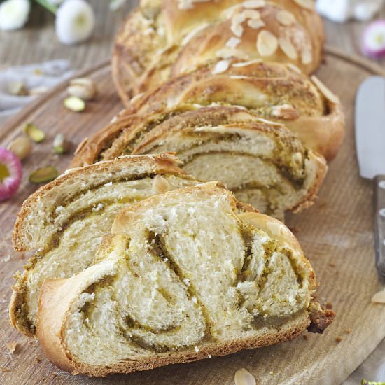 Easter Yeast Wreath
