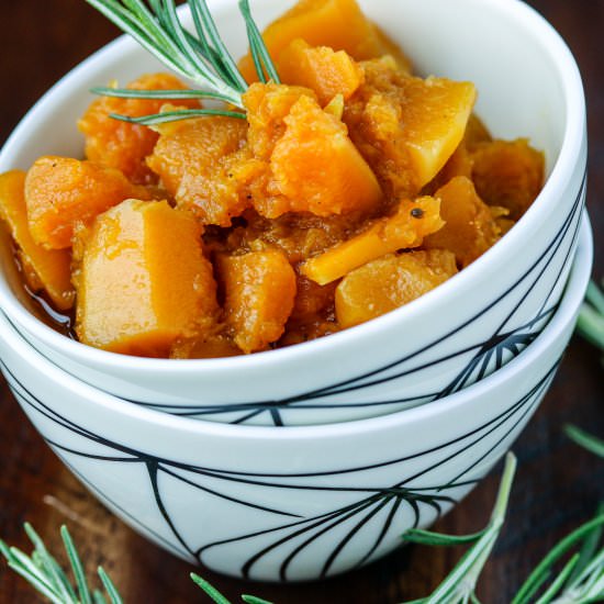 Pressure Cooker Butternut Squash