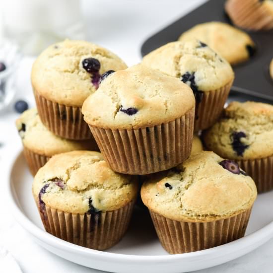 Gluten Free Blueberry Muffins