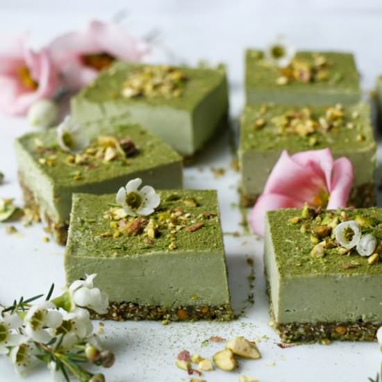 Pistachio Amaranth Moringa Bars